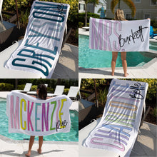 Load image into Gallery viewer, Personalized Pool Towels