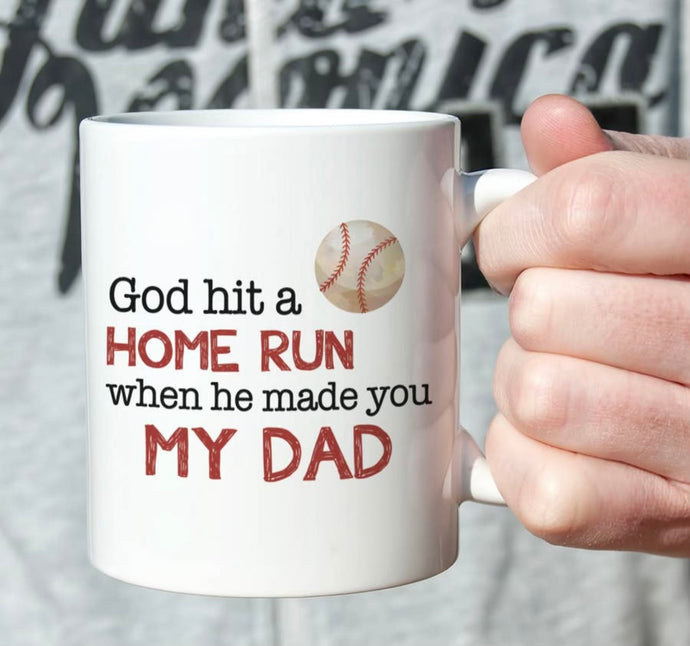 Baseball Dad Mug